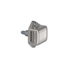 Mini Satin Nickel-plated Push-lock