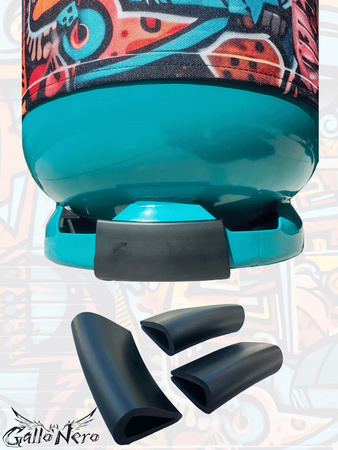 Cover for a 11kg MEXICO gas cylinder GalloNero