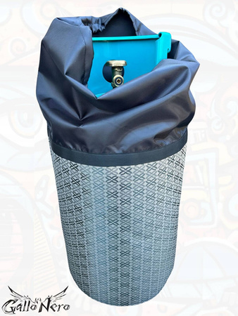 Pokrowiec na butlę gazową 11kg LIMITED GREY GalloNero