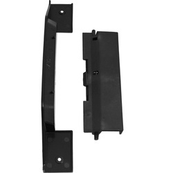 Thetford T2090 / T2152 fridge door handle with lock, black – part 692770