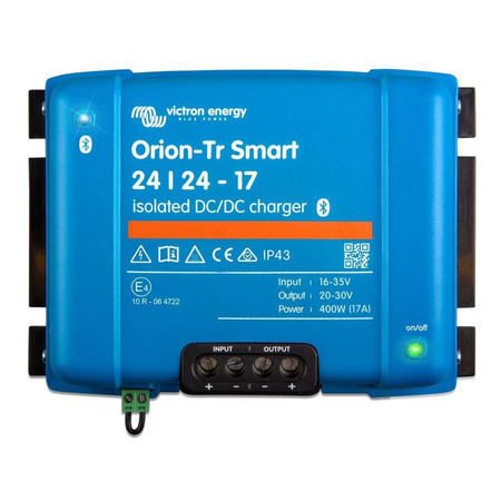 Victron Orion-Tr Smart 24/24-17A (400W) nieizolowana ładowarka DC-DC, Bluetooth, kamper
