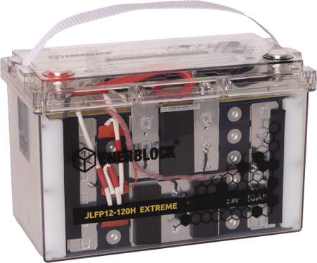 Akumulatory Enerblock LiFePO4 LITHIUM EXTREME Seria JLFP 12,8V, 120AH