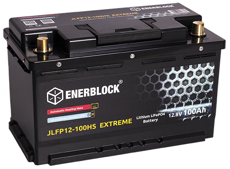 Akumulatory Enerblock LiFePO4 LITHIUM EXTREME Seria JLFP 12,8V, 100AH