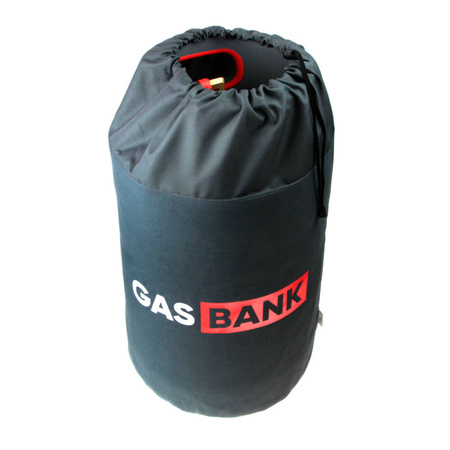 Warm cover for a 11kg GasBank gas cylinder