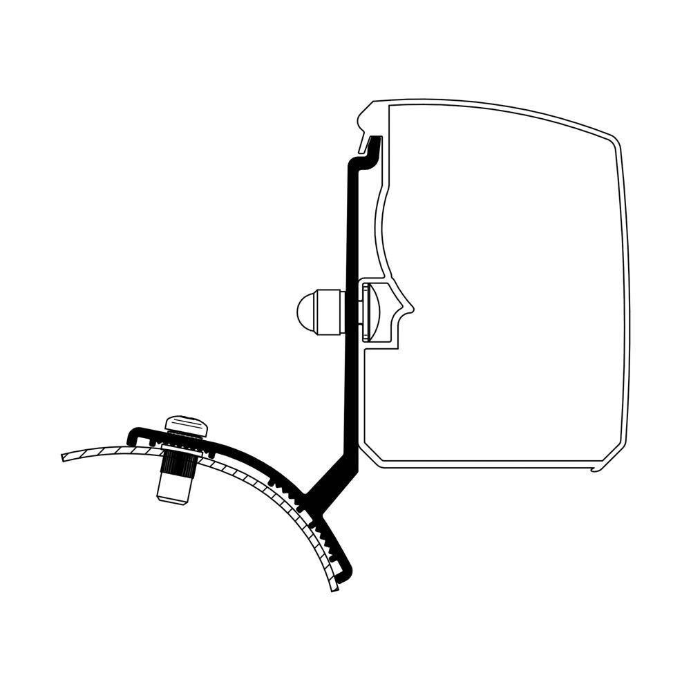 Adapter do markizy Thule 3200 Renault Trafic, Opel Vivaro, Fiat Talento, Nissan NV300