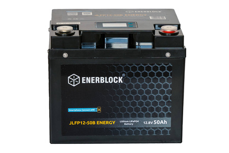 Akumulatory Enerblock LiFePO4 LITHIUM ENERGY Seria JLFP 12,8V, 50AH
