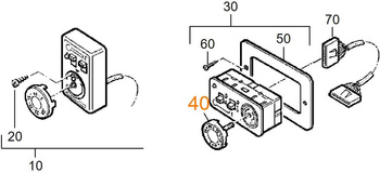 Uchwyt sterujący do Trumatic E 2400 / E 4000