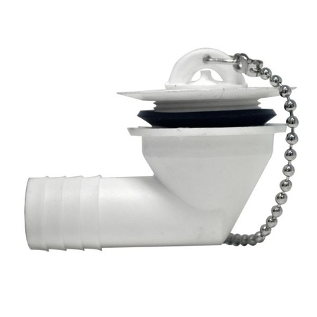 Odpływ do zlewu umywalki FAWO 90° krótki