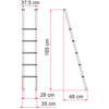 Fiamma Ladder Loft Bed Deluxe 5 – aluminiowa drabinka do łóżka 5-stopniowa
