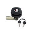 Lock 1047 black with key pair