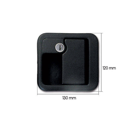 Lock 1059 black complete