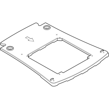 Rama adaptera Fiat Ducato od 2006/07 do systemów klimatyzacji Aventa compact / comfort 2 generacja
