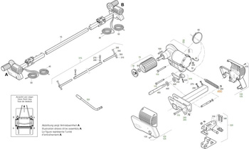Sprężyna mechanizmu obrotowego pasuje do Mover S / SR