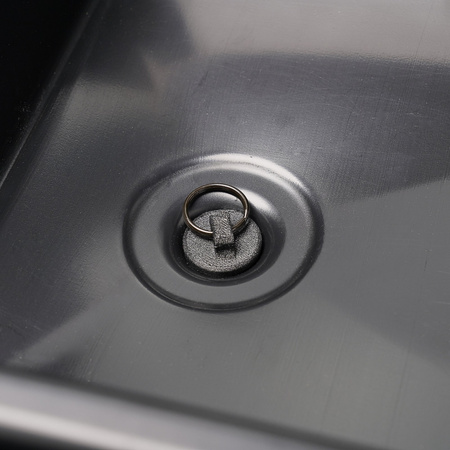 BOXIO WASH przenośna umywalka Eurobox 5 l + 5 l z pompką ręczną - kamper i kemping