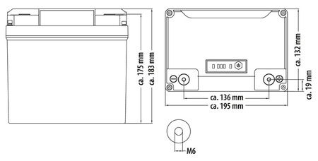 Akumulator litowy LiFePO4 Li50BT-H z Bluetooth i funkcją grzania - 50 Ah