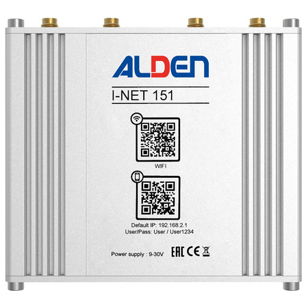 Alden router zestaw Pack 4G szary