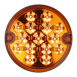 Dimatec Światło LED okrągłe żółte Ø 95 mm - kierunkowskaz 12/24 V