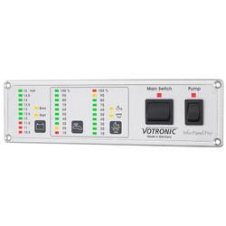 VOTRONIC Info Panel Pro 12 V panel kontrolny wody, ścieków i akumulatorów - kamper
