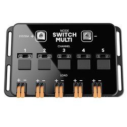 Revotion Digital Switch NODE Switch Multi 10A 12V 0.5W Black