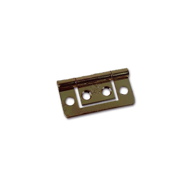 Flat hinge 38 x 20 mm, bronze finish