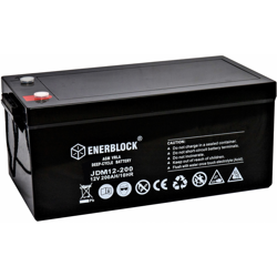 Akumulator kwasowo-ołowiowy ENERBLOCK AGM DEEP CYCLE 12V, 200AH Seria JDM