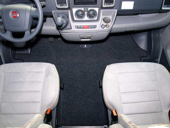 Carbest Dywanik kabiny kierowcy Ford Transit 2004 / Transit Custom 2014 - Mata gumowa