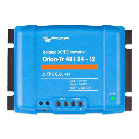 Victron Orion-Tr 48/24-12A (280W) izolowana przetwornica DC-DC 48 V na 24 V