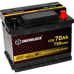 70AH lead-acid Battery ENERBLOCK AGM Deep Cycle