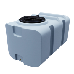 Prostokątny pojemnik 300 l UHPLAST szary