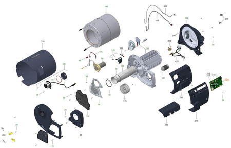 Elektronika - nr części zamiennej Truma 34020-01342 - dla Combi D 4 / D 4 E