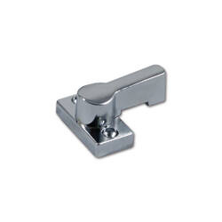 6 mm chromowany odbojnik do stabilnych drzwi Zamak