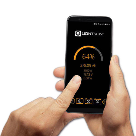 Akumulator Liontron Marine z BMS - 12,8 V / 55 A