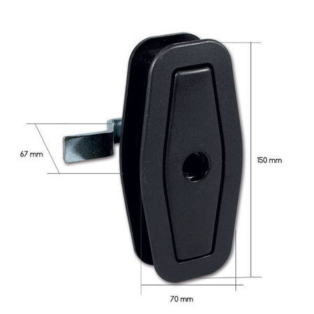 Salino lock black
