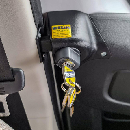 Anti-Theft Locks for Driver's Cab Doors