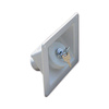 Complete flush-mounted nozzle