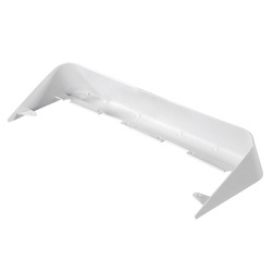 Fiamma Spoiler 40 03585-01 - rooflight wind deflector for 40 x 40 cm, 49 x 21 x 9 cm, white - motorhome and caravan