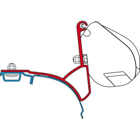 Kit VW T5/T6 Multivan/Transporter with C-Rail