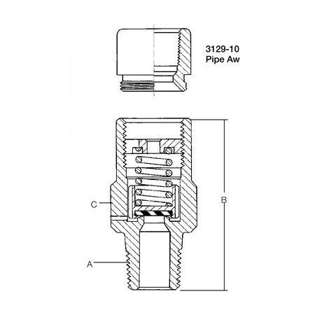 RegO 3129H ½" External Hydrostatic Relief Valves