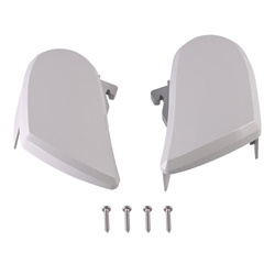 End Caps TO 6300 Anodised, Set Left + Right