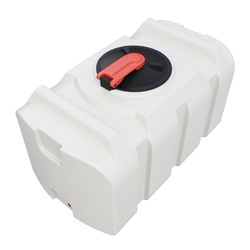 Prostokątny pojemnik 300 l do transportu UHPLAST biały