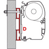 Adapter D marki Fiamma, 12 cm