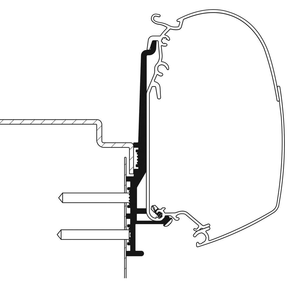 Adapter dla Knaus Tourer CUV 500 do TO Series 5