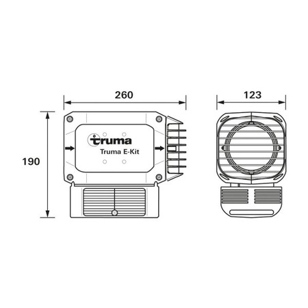 Ogrzewanie elektryczne E-Kit 1800W dla Truma VarioHeat