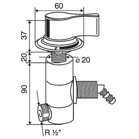 Undermount tap - STYLE 2000
