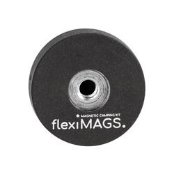 flexiMAGS Magnes okrągły 22mm czarny zestaw 4s
