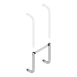 Crossbar + T-Pieces Thule Elite G2 / Esse4, Set left and right