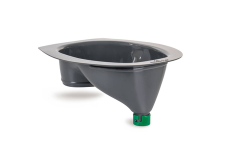 Composting toilet insert, grey TROBOLO