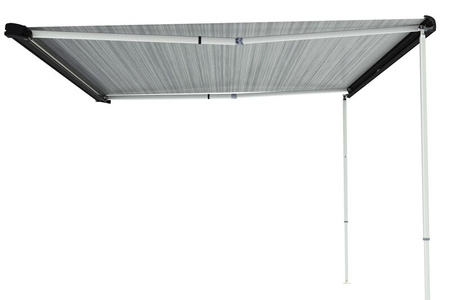 Fiamma F40van 270 roof awning for VW T5/T6 - length 270 cm, projection 225 cm, Deep Black case, Royal Grey fabric