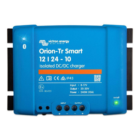 Victron Orion-Tr Smart 12/24-10A (240W) izolowana ładowarka DC-DC, Bluetooth, kamper