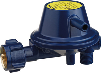 Regulator niskiego ciśnienia 0,8 kg/h 30 mbar KLF x G1/4LH-KN-90G PRV Marine